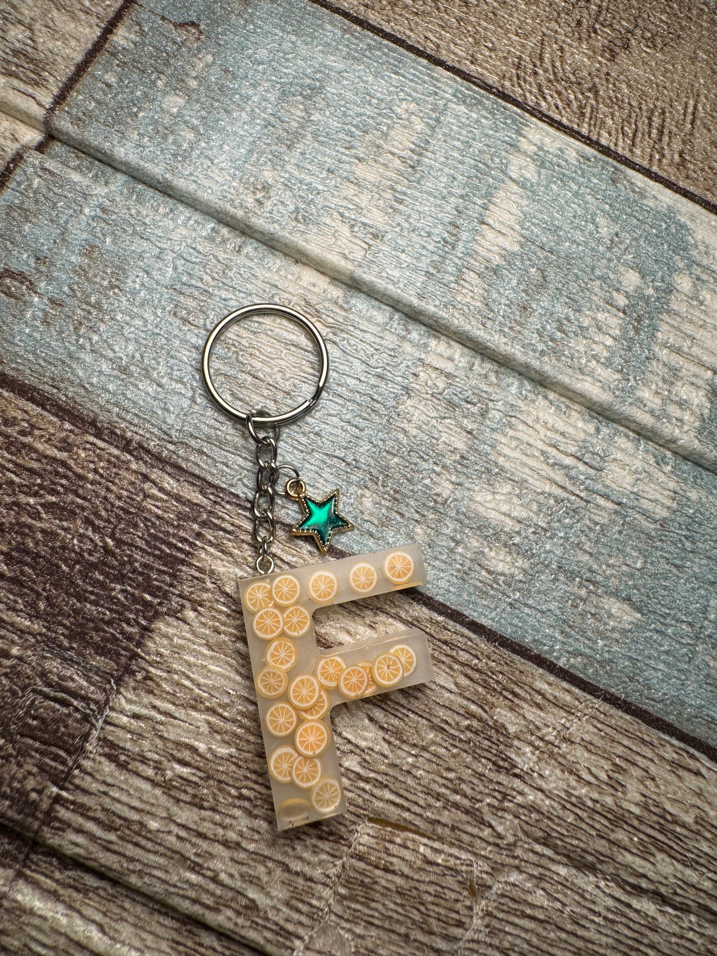 Porte-clés Orange F