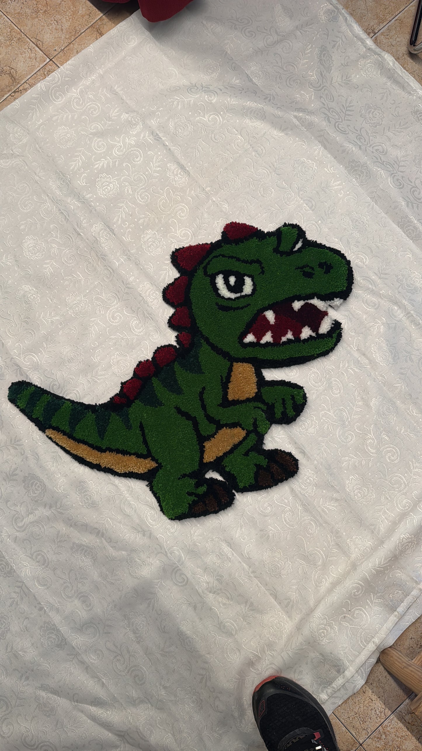Dinosaurier-Teppich