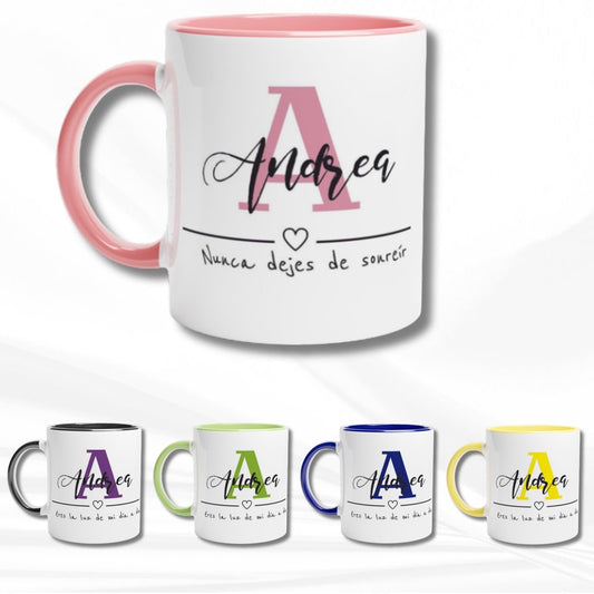 Taza con nombre