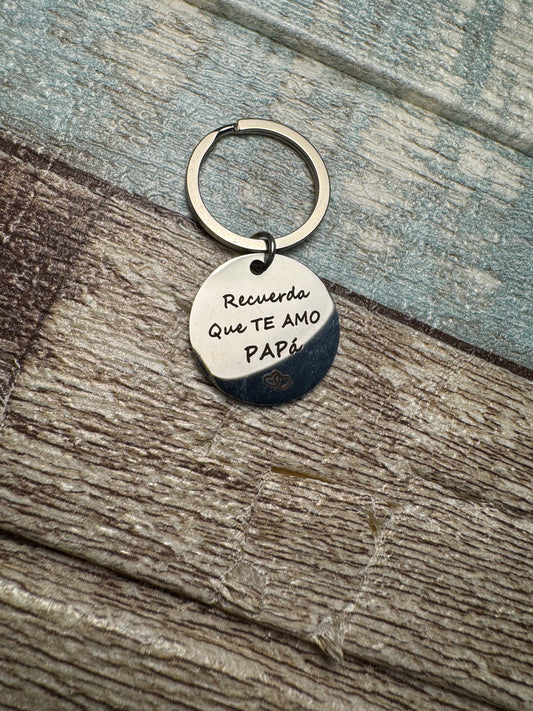 Llavero “ Te amo Papá”