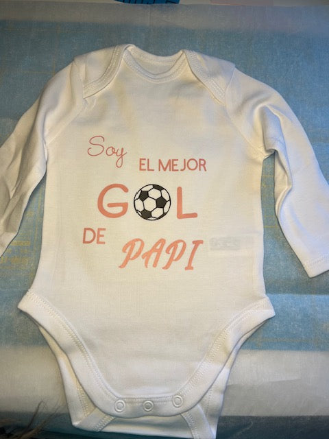 Body “soy el mejor gol de papi”
