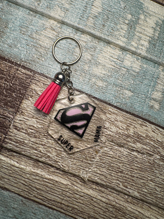 Llavero “Super Mamá”