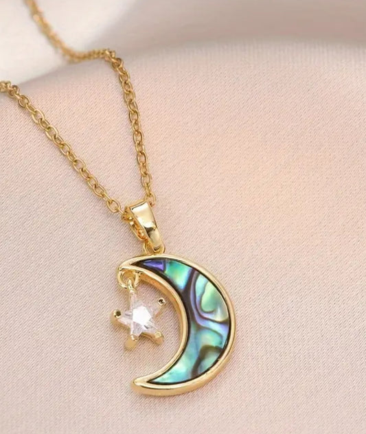 Collar luna color
