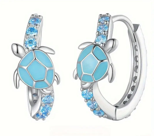 Aretes de tortuga