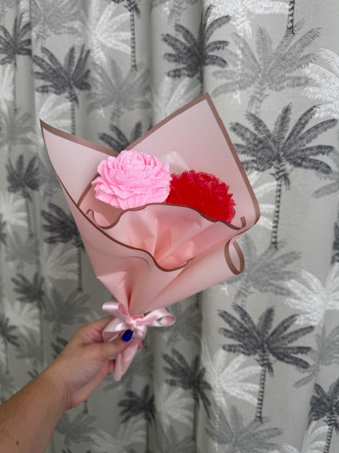 Ramo de flores de jabón